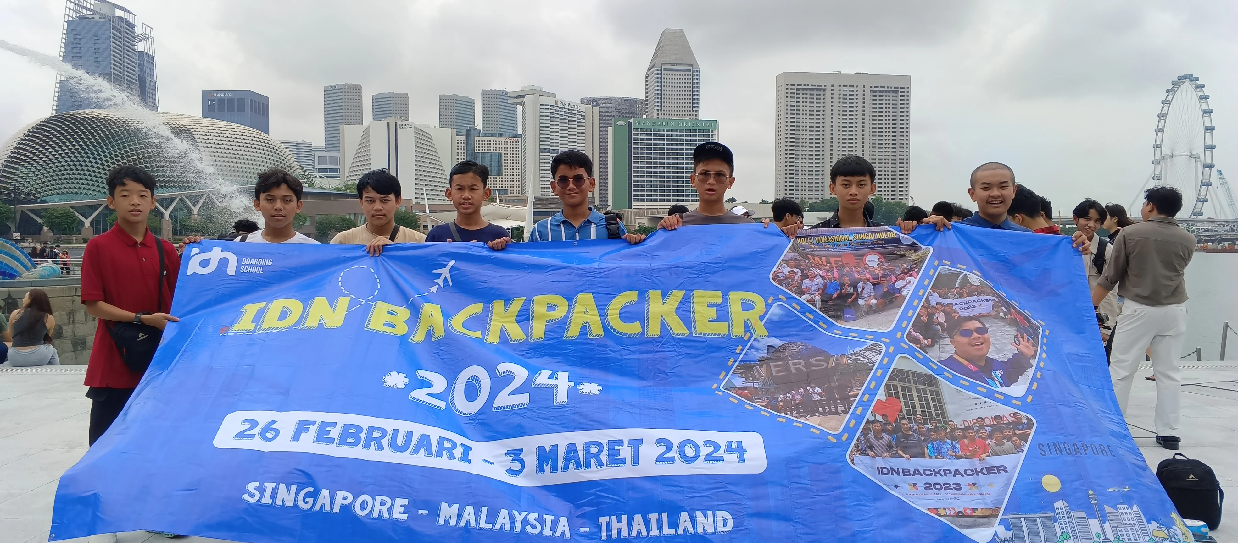 Official IDN Backpacker Tri-Country Delegation