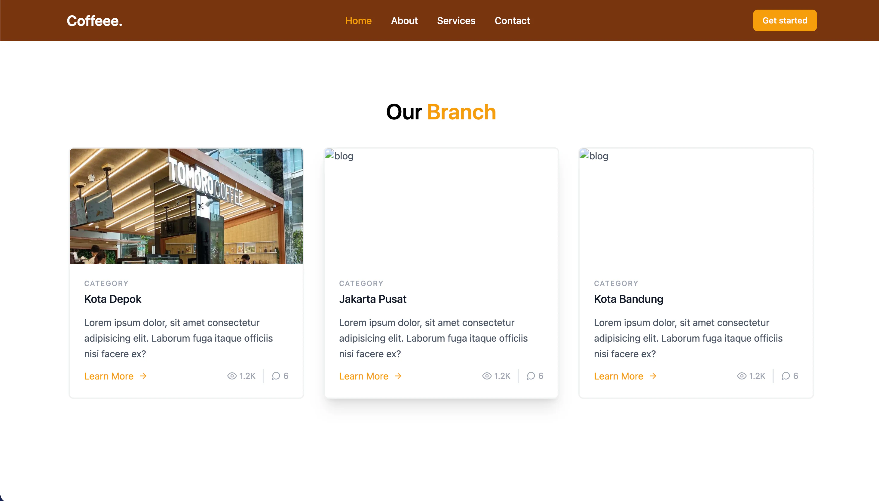 Multi-City Outlet & Regional Branch Locator