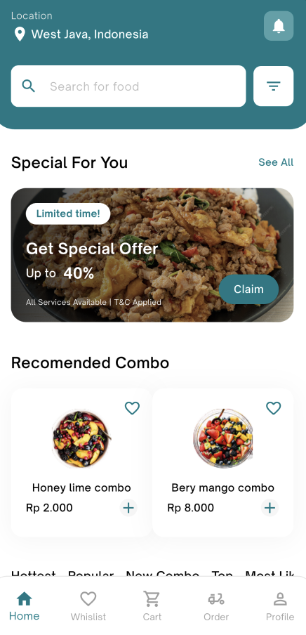 Culinary Discovery Feed & Promotional Deals